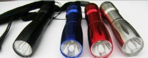Best Super Bright 0.5W Tactical Cree LED Flashlight Rechargeable Multi Colored Housing wholesale