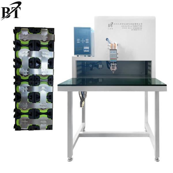 Cheap LCD Display Lithium Battery Making Machine 5000A DC Spot Welder for sale