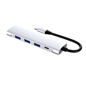 Best Superspeed 5 In 1 PD Port Multiple USB C HUB Adapter wholesale