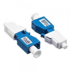 Best LC/UPC 5dB Simplex SM Fiber Optic Attenuator MM 1300nm Wavelength wholesale