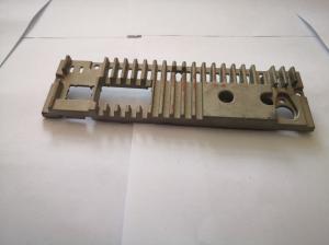 Blasting Surface Rectangle Heat Sink Aluminum Pressure Die Casting