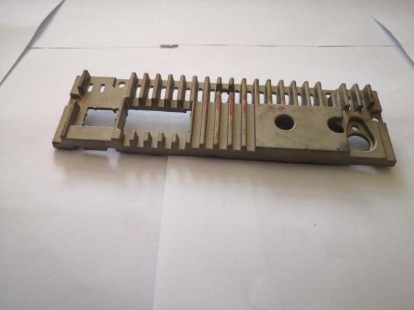 Cheap Blasting Surface Rectangle Heat Sink Aluminum Pressure Die Casting for sale