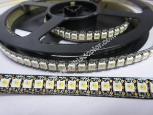 black pcb dc5v individual control dmx rgbw led strip
