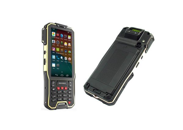Cheap Wifi Bluetooth PDA Electronics Barcode Scanner and RFID 13.56mhz NFC Reader ISO 14443A for sale