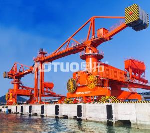 Best 500DWT-100000DWT Orbital Mobile Screw Unloader Efficient Environmentally Friendly wholesale