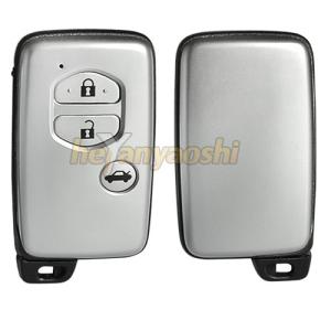 Best Toyota 3 Buttons Smart Key Shell with Emergency Key Insert wholesale