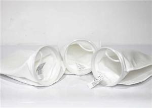 China PE Mesh Liquid Filter Bag , 1 Micron Polyester Felt Filter Bag Calendar Finished on sale