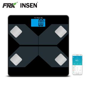 China Automatic On / Off Wireless Smart Bluetooth Body Analyser Scale on sale
