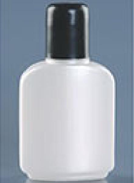 Cheap Flat Glycerin Custom Plastic Bottle 75ml PE Material Emulsion Packing for sale