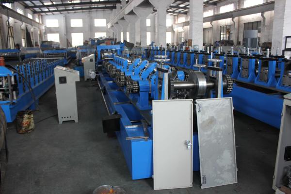 Cheap C Z Purlin Cold Roll Forming Machine To Q195 / Q235 Carbon Steel for sale