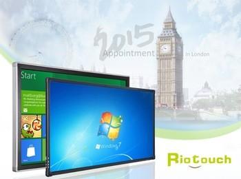 Cheap Portable OEM 10 user touchscreen monitor for PC with teaching software for sale