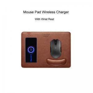 China 10W Mouse Pad Wireless Charger With Wrist rest on sale