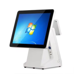 China Intel Atom D525 Industrial Touch POS Terminal With 15 And 12 Dual Screens on sale
