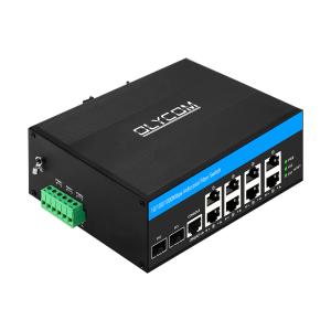 China Realtek Gigabit ERPS Managed Switch Megabit 10Port Gigabit Support VLAN RSTP Ring on sale