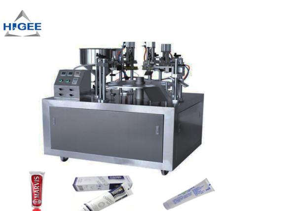 Cheap Toothpaste Tube Filling And Sealing Machine Semi Automatic 20pcs Per Minute for sale