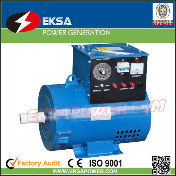 Cheap Energy Saving SD single phase SDC three phase Welder and generating set alternator AC dynamo dual-use generator for sale
