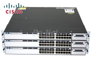 24 Port Network Cisco Switch , C3750X Series Cisco Ethernet Switch WS-C3750X-24P-L