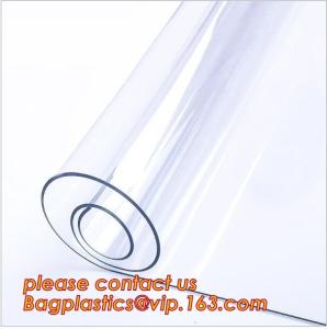 China Custom transparent tablecloth soft plastic tablecloth waterproof and oil proof, PVC waterproof soft glass cloth mat Plas on sale