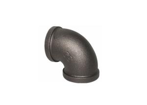 Malleable Cast Iron Fittings Threaded Pipe Elbow 1/2 Npt 90 Degree With Casting