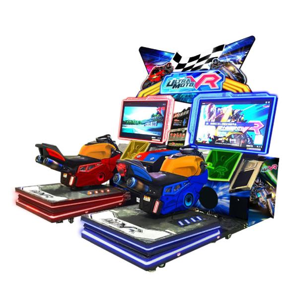 Cheap Amusement Center MOTO Simulator VR Racing Arcade Machine for sale