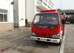 4x2 Drive Water Tanker Fire Truck ISO9001 Approved With Water Cooling Engine