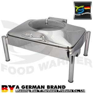 Best Stackable Commercial Electric Chafing Dish Dual Heating System Mechanical Hinge wholesale