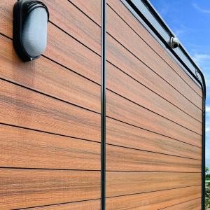 China Embossing 3D WPC Wall Panel Rotproof 3D Wall Cladding Panels on sale
