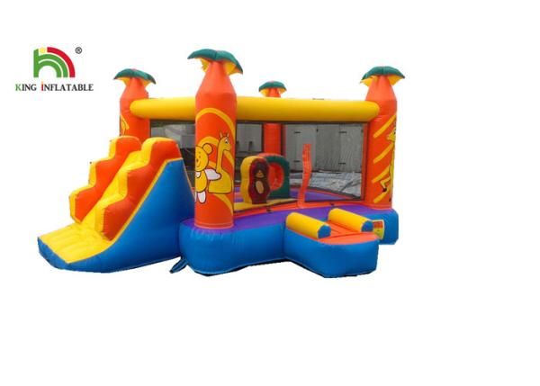 Cheap Outdoor Inflatable Jumping Jacks , Kids Bouncy Castles For Commercial And Hire for sale