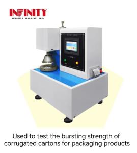 LCD Digital Display Fully Automatic Packaged Products Rupture Strength Testing Machine