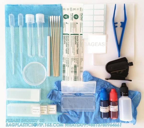 Cheap All-In-One Microscope Slide Preparation Kit Microscope Slide Preparation Kit - Essential Student Sample Specime for sale
