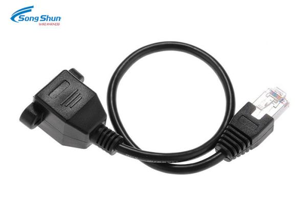 Cheap Grey Green Network Patch Cord Foil Twisted Pair Shielded RJ45 8P8C Modular Plug for sale