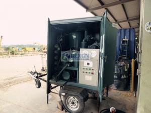 Best Small Mobile Oil Purification Plant With Double Stage Vacuum System 3000LPH ZYD-M-50 wholesale