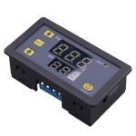 24v Thermostat 10a Digital Led Dual Display Cycle Delay Timer Relay 0-999hours