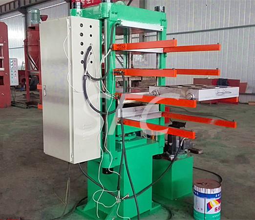 Cheap XLB-D550X550 Rubber Tiles Vulcanizing Press with Customizable for sale