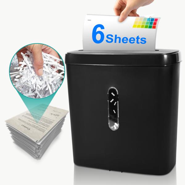 Cheap Cross cut paper shredder for home office with 11L waste basket bin c502p for sale