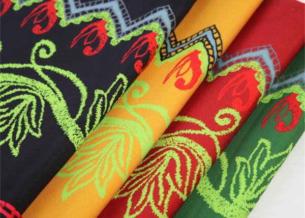 Cheap Big Flower Polyester Printed Fabric For Decoration Accessories for sale