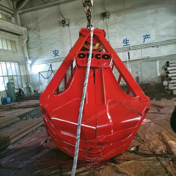 Cheap 2 Cubic Meters Dredging Clamshell Grab, Mechanical Dredging Machines for sale