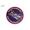 Buy cheap 100% Rayon Thread Embroidered Military Patches With Merrowed Edge Round Shape from wholesalers