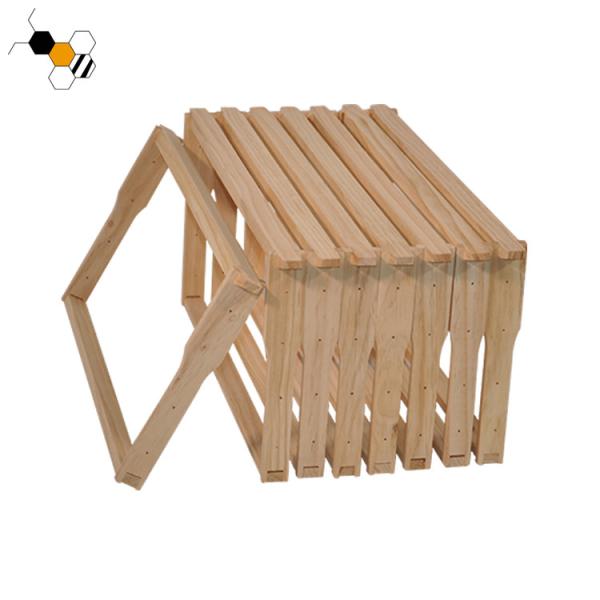 Cheap Uncoated Pine Knot Free Bee Frame Langstroth Frame ODM for sale