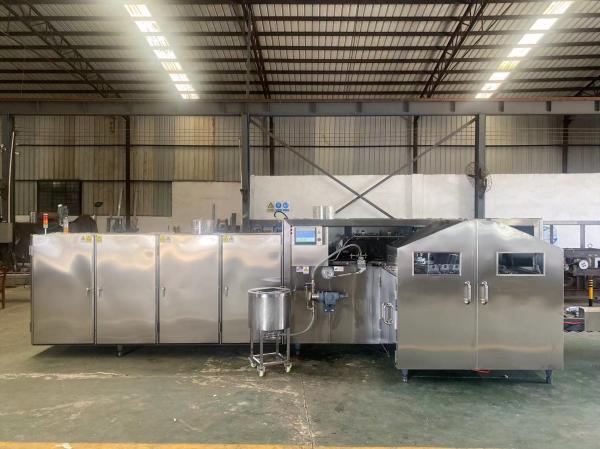 Cheap Full Automatic Ice Cream Cone Machine 7kg/H 380V Waffle Production Line for sale