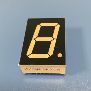 Single Digit 7 Segment Led Display Common Anode 60-70mcd Lumious Intensity 14.2mm