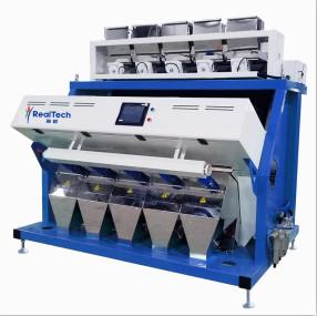 China 5 chutes peanuts color sorting machine, colour sorter for peanuts, lential sorting machine on sale