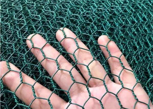 Cheap PVC Coated Hexagonal Wire Netting Twisted Woven Wire Netting for sale