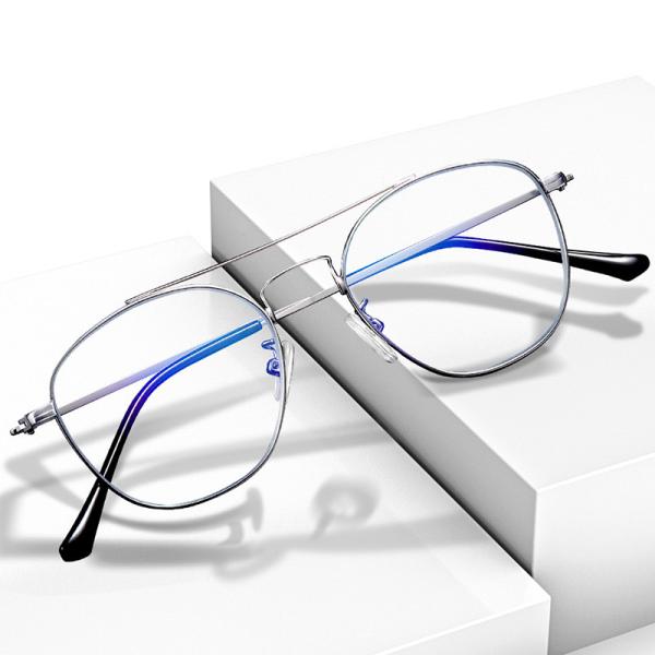 Cheap Titanium Multifocal Metal Frame Aviator No Line Progressive Reading Glasses Clear Lens Tortoise Acetate for sale