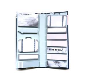 China Oem Sticky Note Tabs Hard Cover Printing 1.5mm Recycled Notebooks on sale