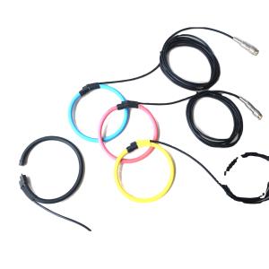 China flexible rogowski coil current transformer FRC-350 inner size 103 mm 80mV/1kA flexible core coils with BNC on sale