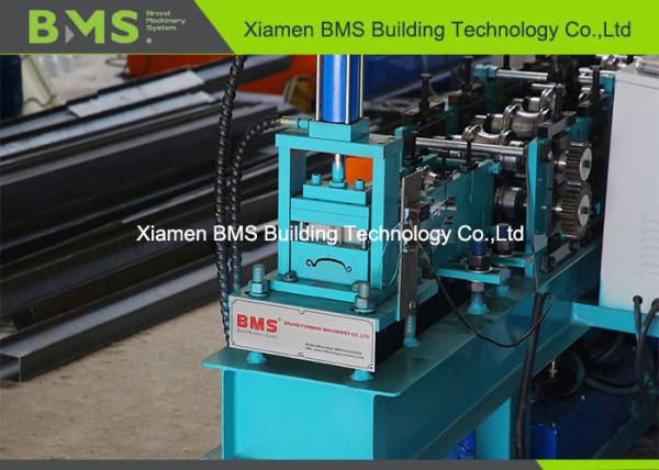 Cheap Rolling Shutter Strip Automatic Roll Forming Machine Forming Speed 0-18m / Min Shaft 40Cr for sale