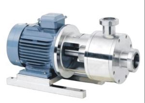 Emulsifying Pump High Speed Homogenizer Food Grade Inline High Shear Homogenizer