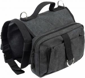 Best  				High Density Cotton Canvas Dog Carrier Backpack 60lbs Multi-Functional Dog Backpack 	         wholesale