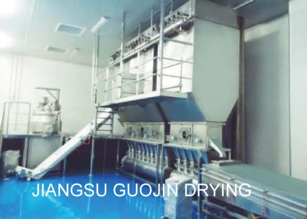 Cheap HFBD Horizontal Continuous GMP Fluidized Bed Dryer for sale